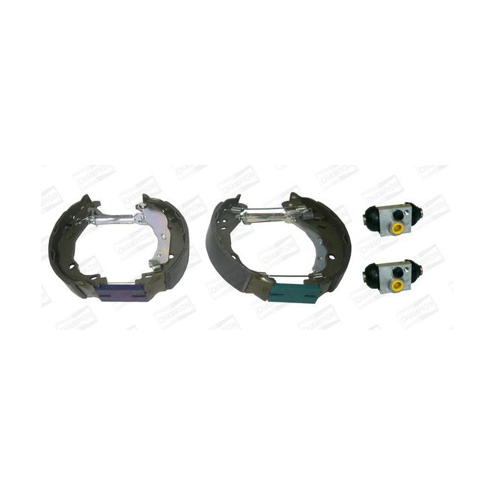 Stabdžių trinkelių komplektas CHAMPION 381521CH