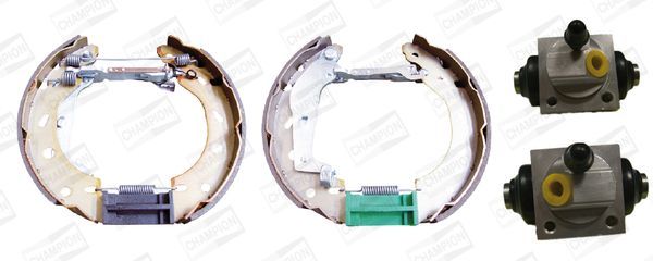 Stabdžių trinkelių komplektas CHAMPION 381528CH