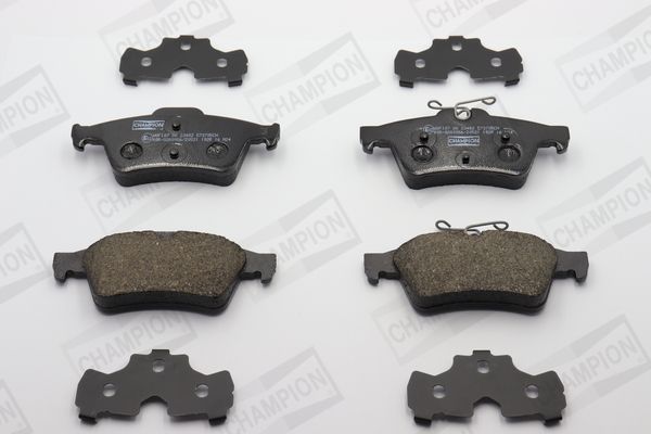 Stabdžių trinkelių rinkinys, diskinis stabdys CHAMPION 573705CH