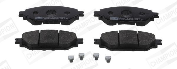 Stabdžių trinkelių rinkinys, diskinis stabdys CHAMPION 573788CH