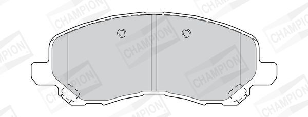 Stabdžių trinkelių rinkinys, diskinis stabdys CHAMPION 574082CH