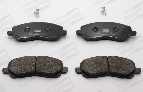 Stabdžių trinkelių rinkinys, diskinis stabdys CHAMPION 574082CH