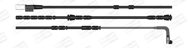 įspėjimo kontaktas, stabdžių trinkelių susidėvėjimas CHAMPION WWI364