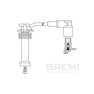 Uždegimo laidas BREMI 8A17/19