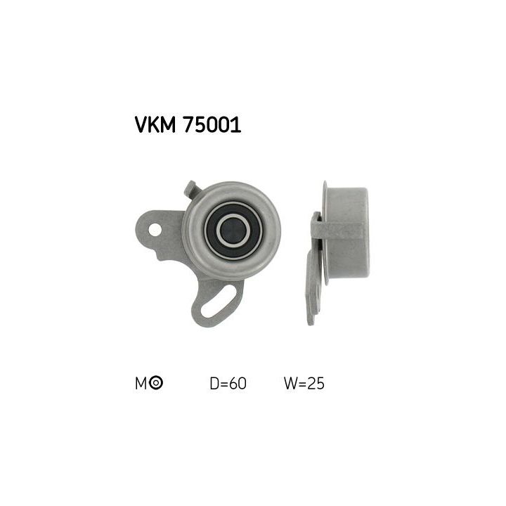 įtempiklio skriemulys, paskirstymo diržas SKF VKM 75001
