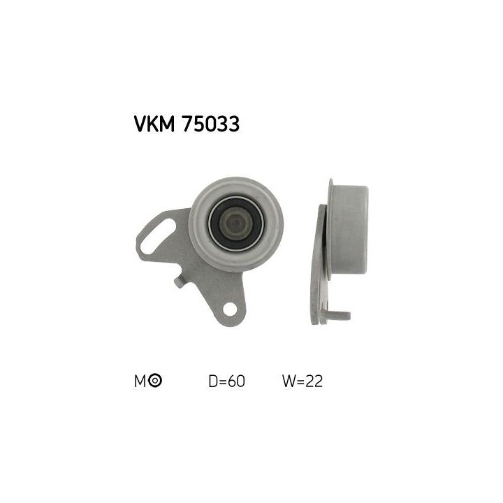įtempiklio skriemulys, paskirstymo diržas SKF VKM 75033
