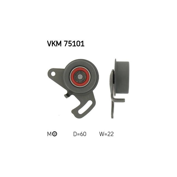 įtempiklio skriemulys, paskirstymo diržas SKF VKM 75101