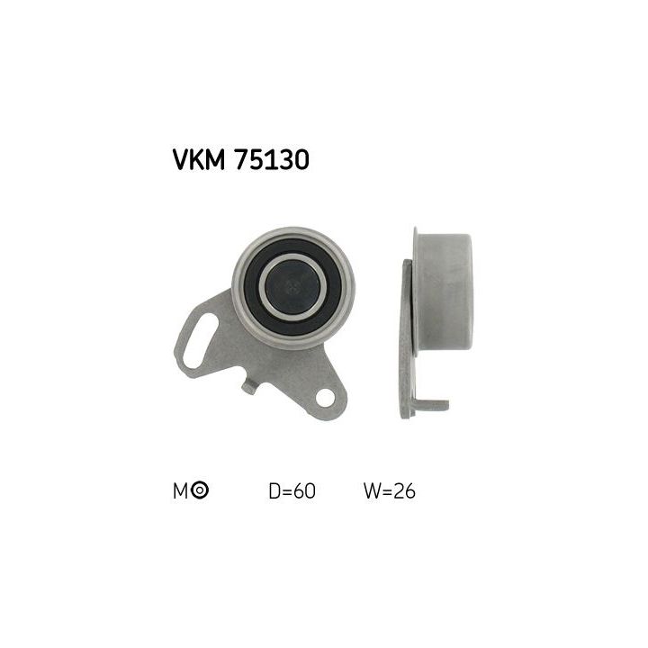 įtempiklio skriemulys, paskirstymo diržas SKF VKM 75130