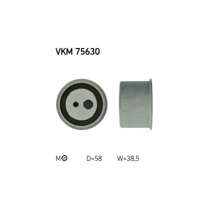 įtempiklio skriemulys, paskirstymo diržas SKF VKM 75630