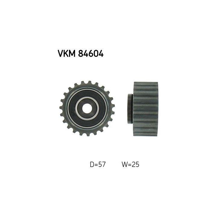 Kreipiantysis skriemulys, paskirstymo diržas SKF VKM 84604