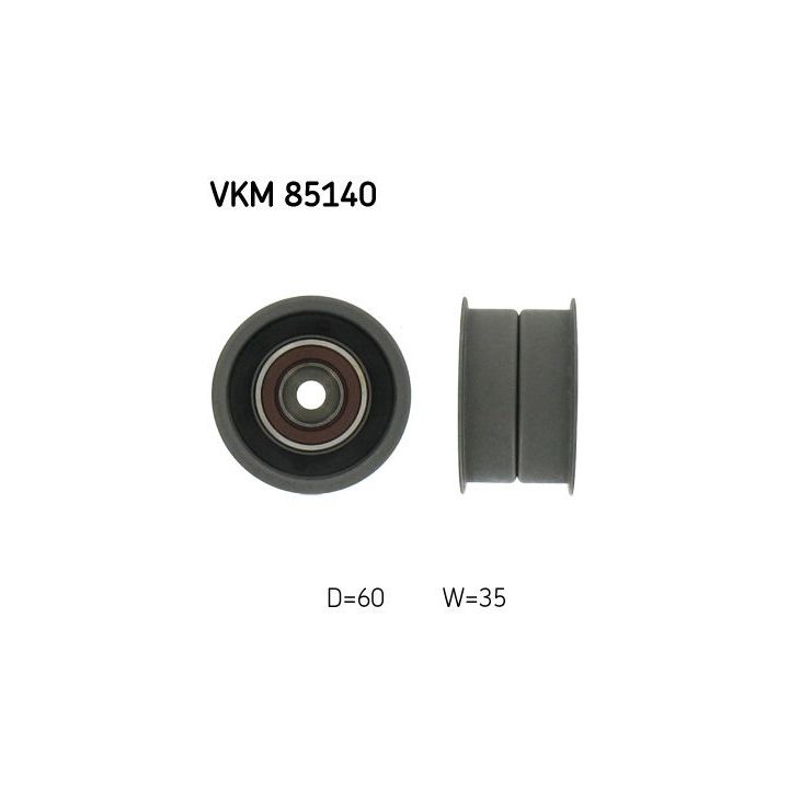 Kreipiantysis skriemulys, paskirstymo diržas SKF VKM 85140