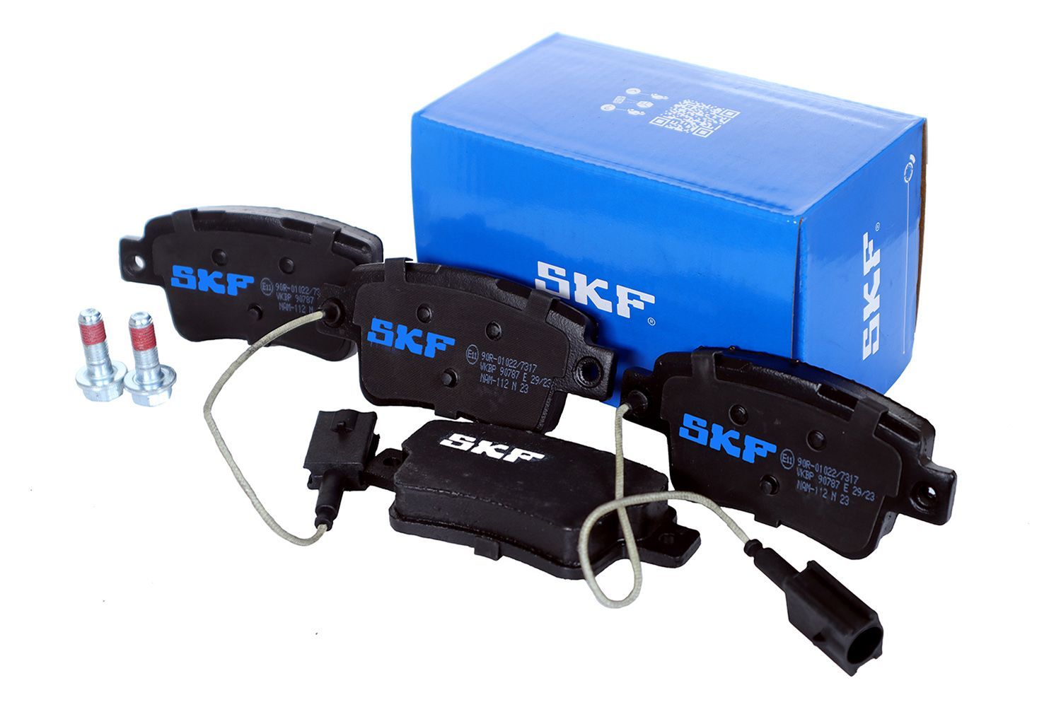 Stabdžių trinkelių rinkinys, diskinis stabdys SKF VKBP 90787 E