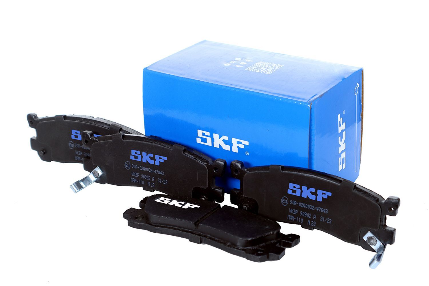 Stabdžių trinkelių rinkinys, diskinis stabdys SKF VKBP 90902 A