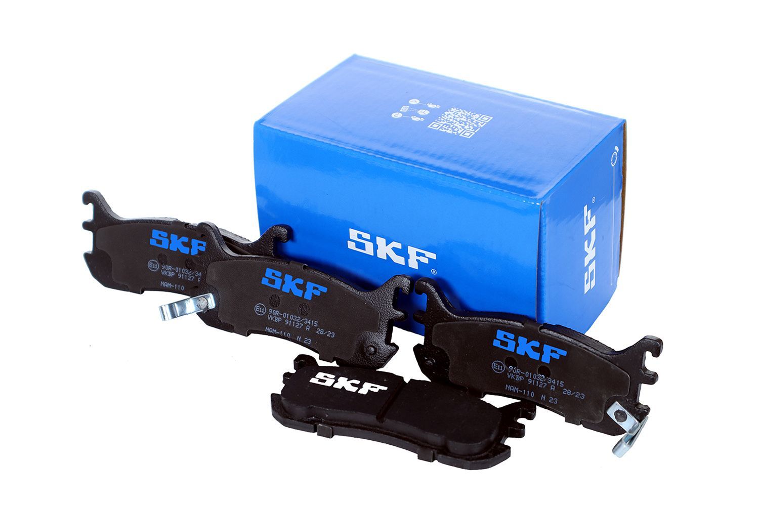 Stabdžių trinkelių rinkinys, diskinis stabdys SKF VKBP 91127 A