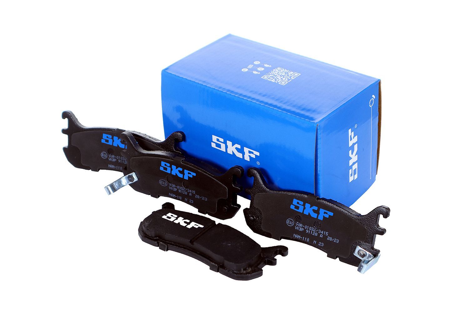 Stabdžių trinkelių rinkinys, diskinis stabdys SKF VKBP 91128 A