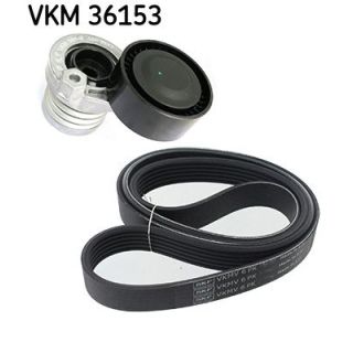 V formos rumbuotas diržas, komplektas SKF VKMA 36153