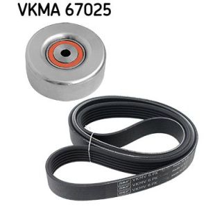 V formos rumbuotas diržas, komplektas SKF VKMA 67025