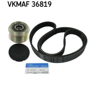 V formos rumbuotas diržas, komplektas SKF VKMAF 36819