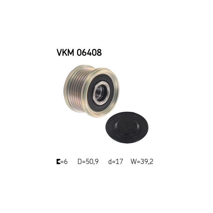 Laisvos eigos sankaba, kint. sr. generatorius SKF VKM 06408