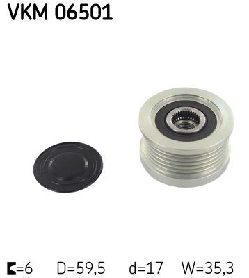 Laisvos eigos sankaba, kint. sr. generatorius SKF VKM 06501