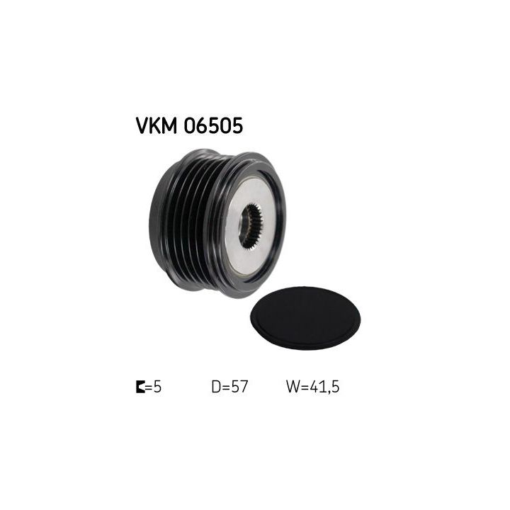 Laisvos eigos sankaba, kint. sr. generatorius SKF VKM 06505