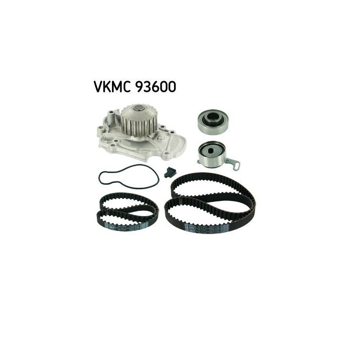 Vandens siurblio ir paskirstymo diržo komplektas SKF VKMC 93600