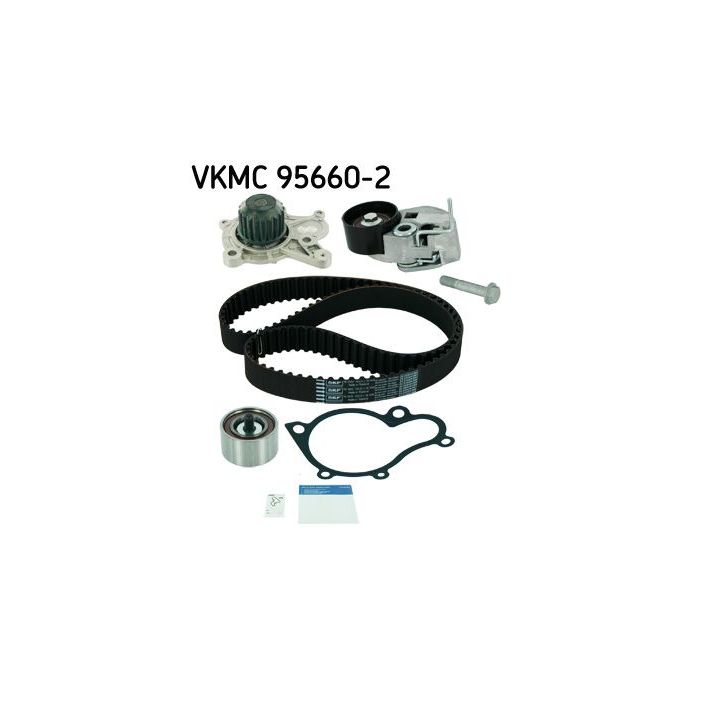 Vandens siurblio ir paskirstymo diržo komplektas SKF VKMC 95660-2