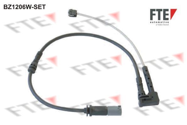 įspėjimo kontaktas, stabdžių trinkelių susidėvėjimas FTE BZ1206W-SET