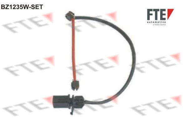 įspėjimo kontaktas, stabdžių trinkelių susidėvėjimas FTE BZ1235W-SET