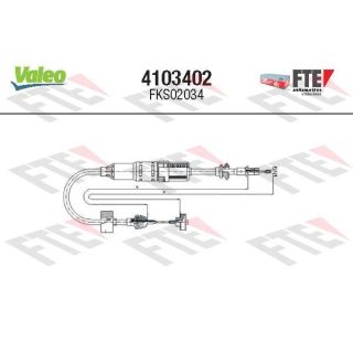 Sankabos trosas FTE 4103402