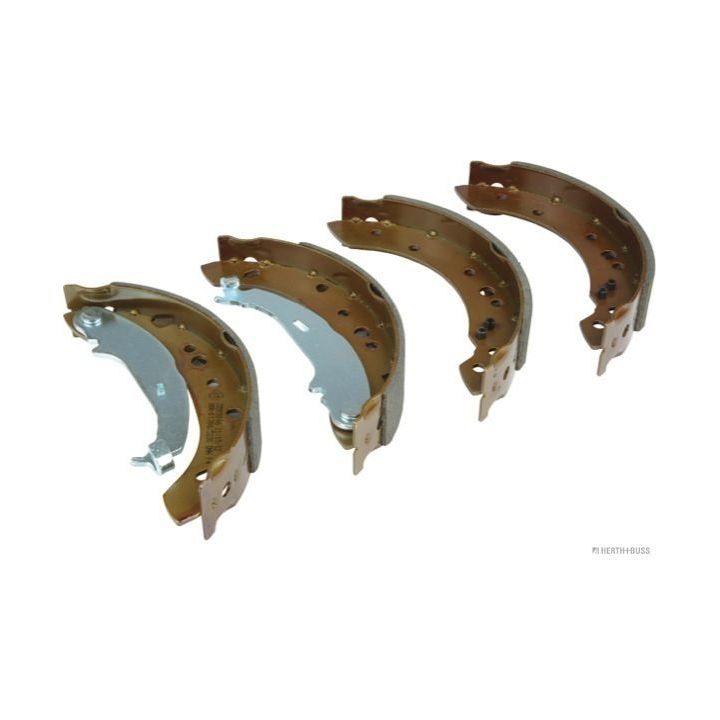 Stabdžių trinkelių komplektas HERTH+BUSS JAKOPARTS J3505046