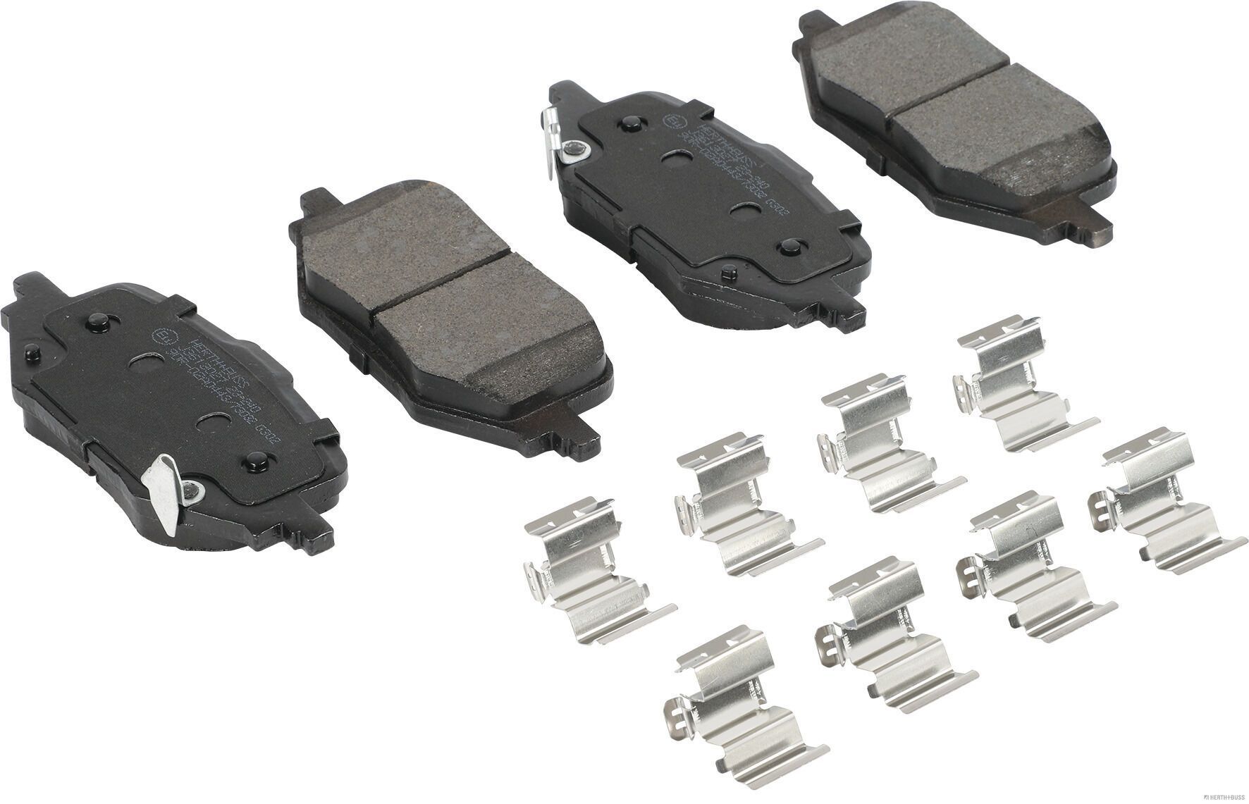 Stabdžių trinkelių rinkinys, diskinis stabdys HERTH+BUSS JAKOPARTS J3613027