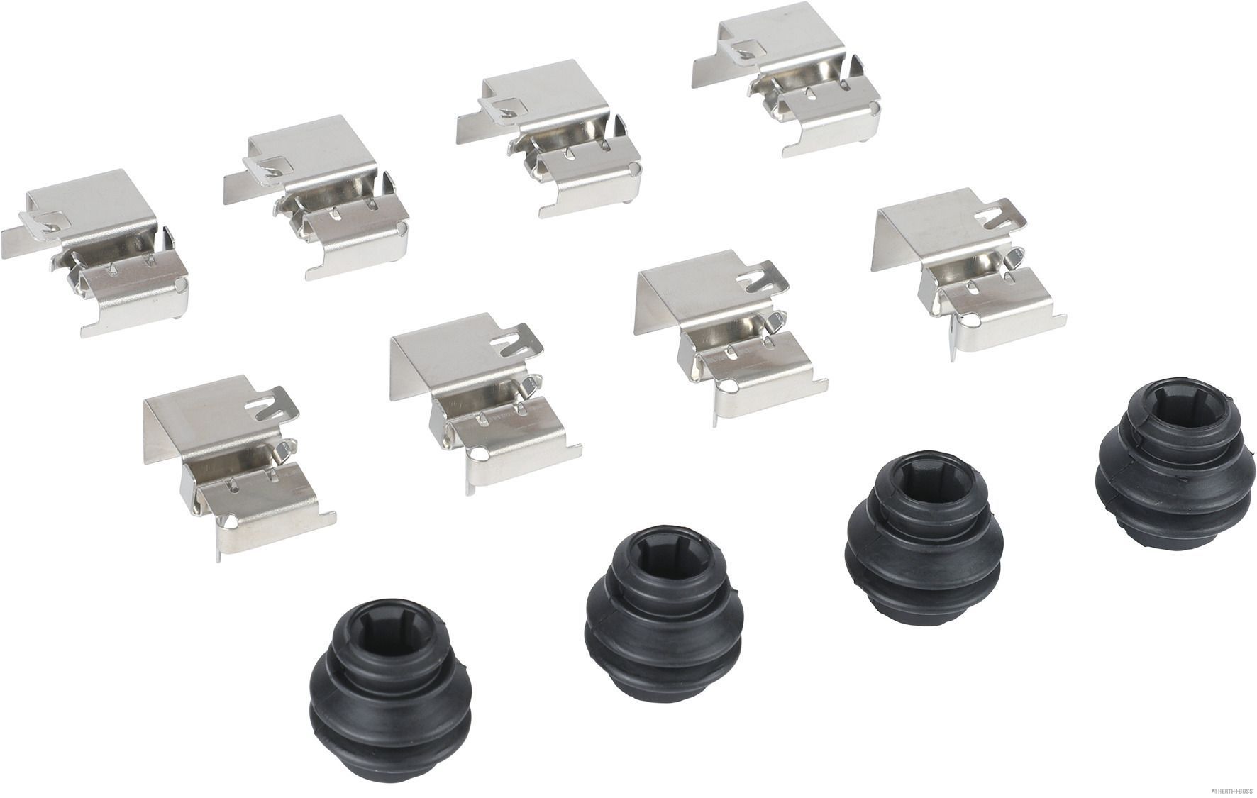 Priedų komplektas, diskinių stabdžių trinkelės HERTH+BUSS JAKOPARTS J3660528