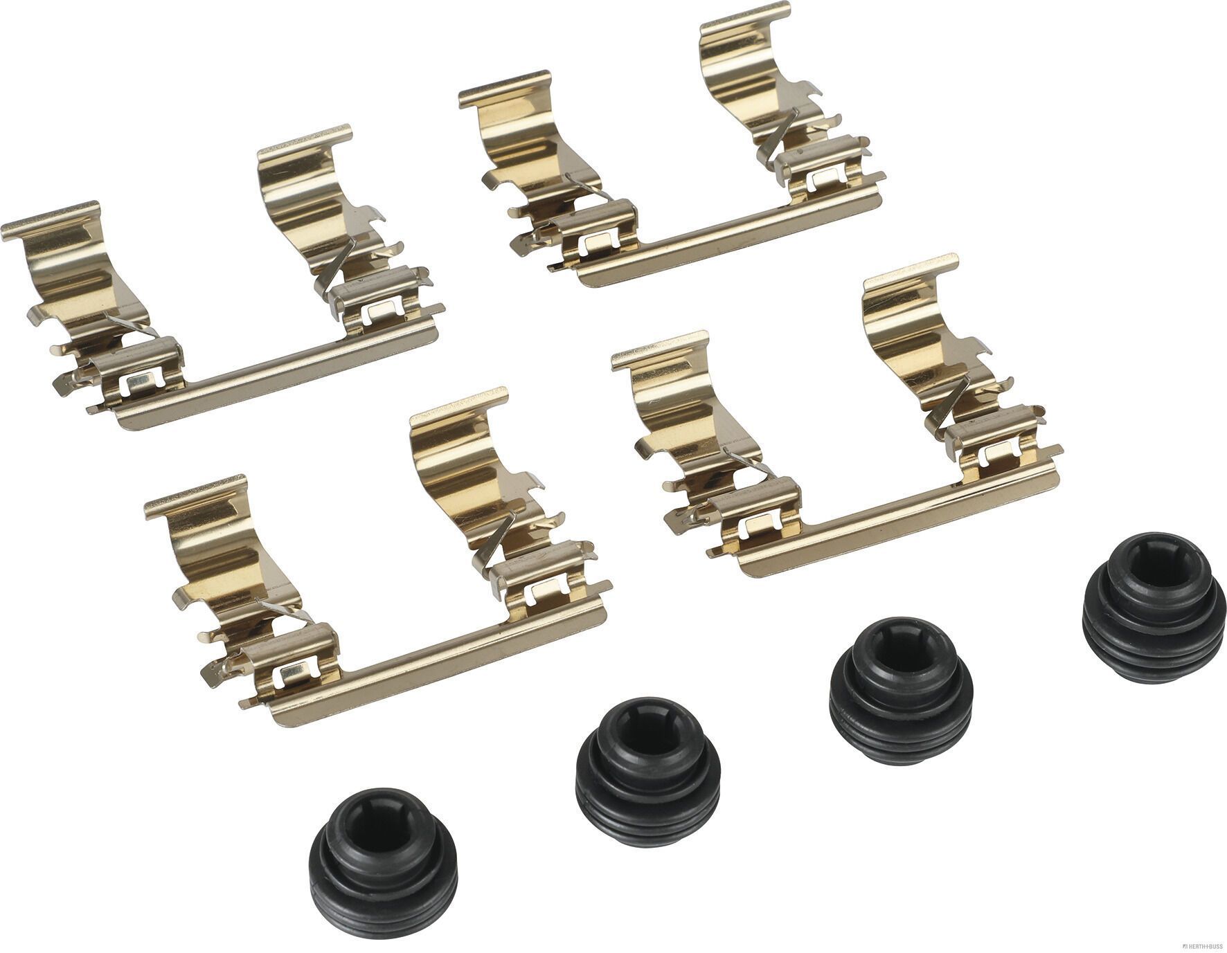 Priedų komplektas, diskinių stabdžių trinkelės HERTH+BUSS JAKOPARTS J3660535