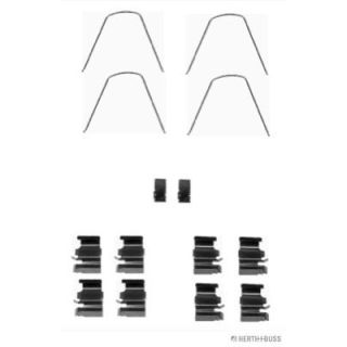 Priedų komplektas, diskinių stabdžių trinkelės HERTH+BUSS JAKOPARTS J3668006