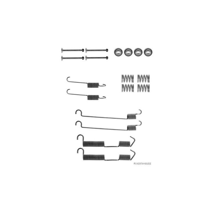 Priedų komplektas, stabdžių trinkelės HERTH+BUSS JAKOPARTS J3568006