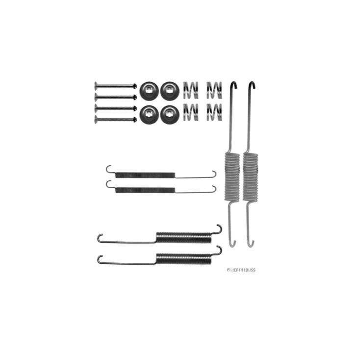 Priedų komplektas, stabdžių trinkelės HERTH+BUSS JAKOPARTS J3569000