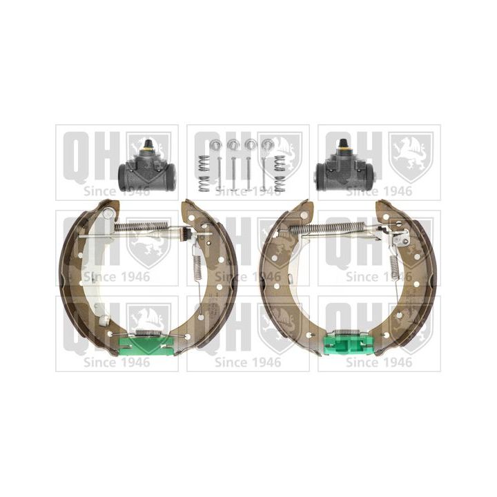 Stabdžių trinkelių komplektas QUINTON HAZELL BS927K1