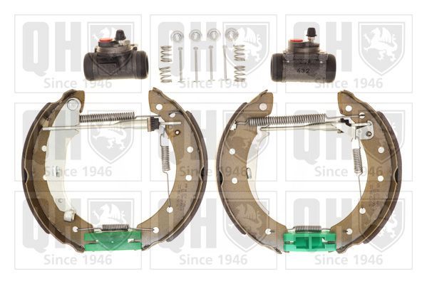 Stabdžių trinkelių komplektas QUINTON HAZELL BS927K8