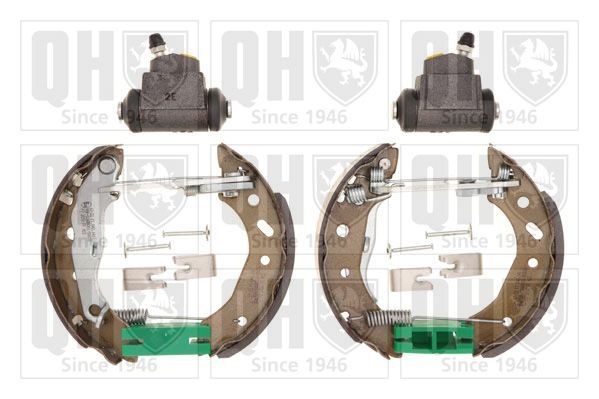 Stabdžių trinkelių komplektas QUINTON HAZELL BS933K6