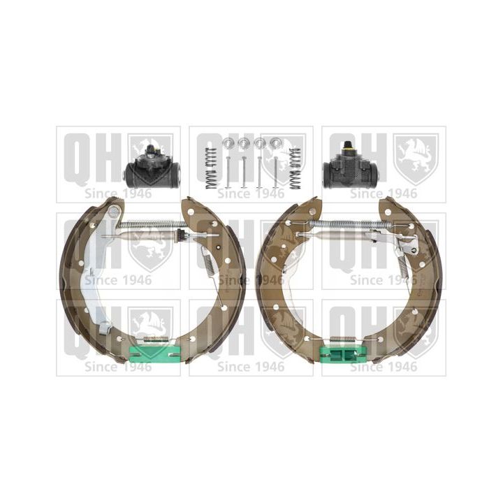 Stabdžių trinkelių komplektas QUINTON HAZELL BS955K1