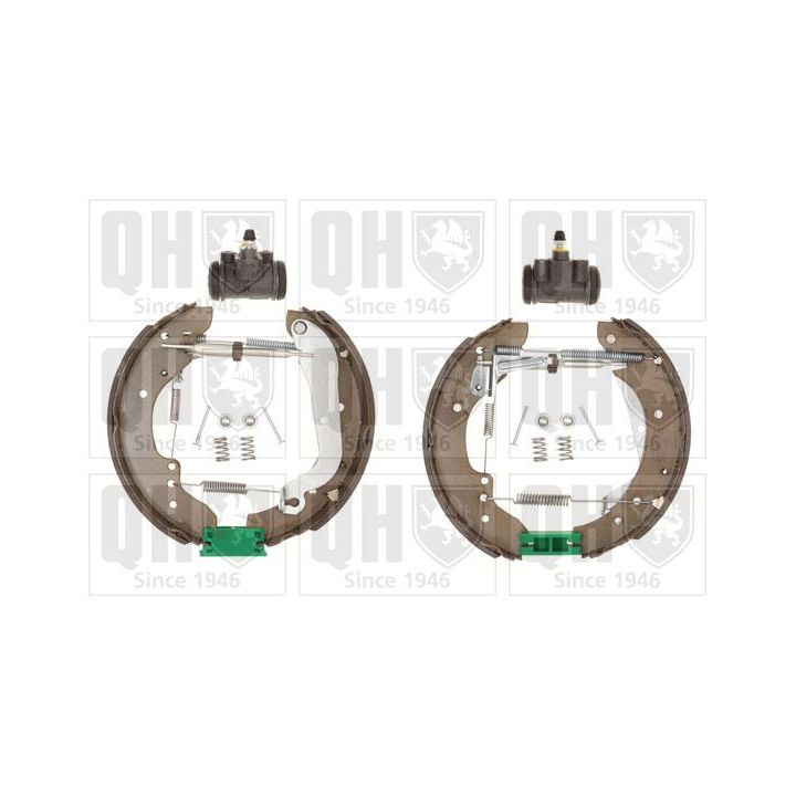 Stabdžių trinkelių komplektas QUINTON HAZELL BS956K2