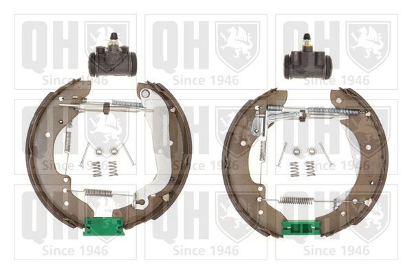 Stabdžių trinkelių komplektas QUINTON HAZELL BS956K2