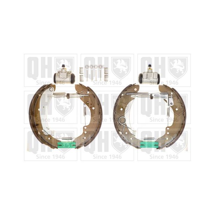 Stabdžių trinkelių komplektas QUINTON HAZELL BS957K1