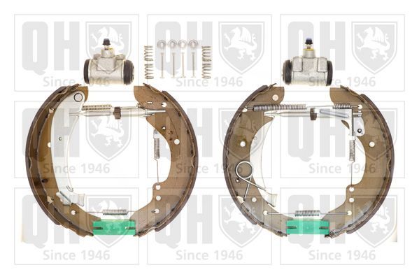 Stabdžių trinkelių komplektas QUINTON HAZELL BS957K1