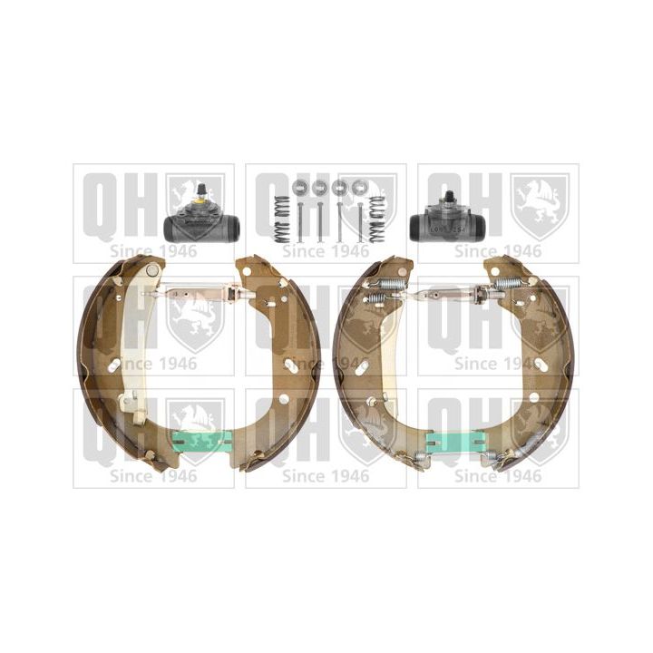 Stabdžių trinkelių komplektas QUINTON HAZELL BS958K1