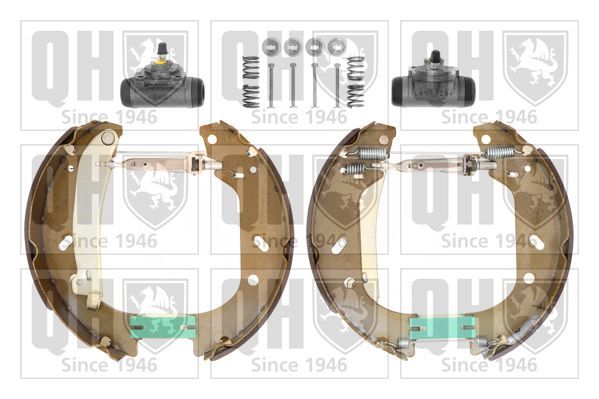 Stabdžių trinkelių komplektas QUINTON HAZELL BS958K1