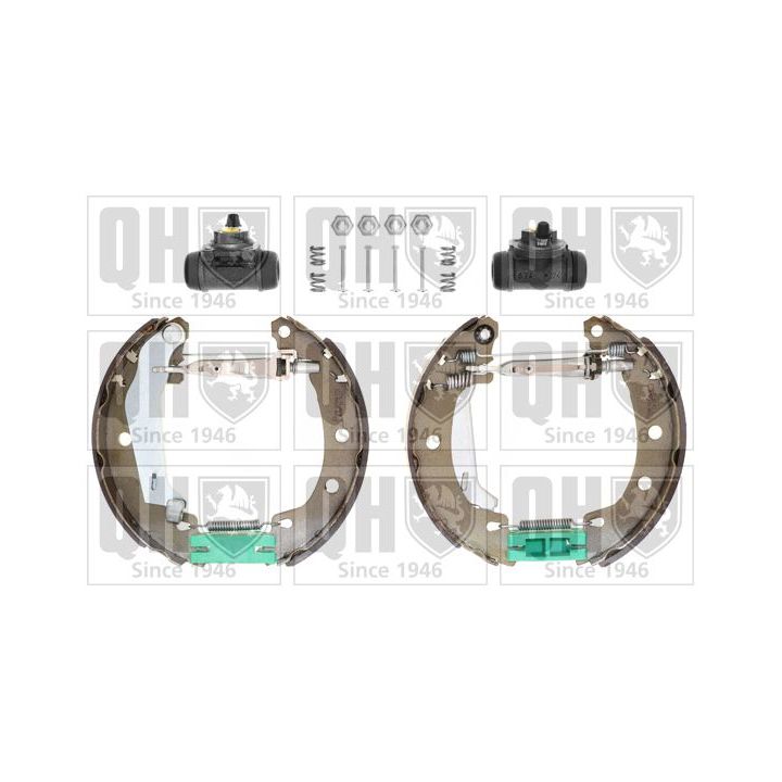 Stabdžių trinkelių komplektas QUINTON HAZELL BS960K2