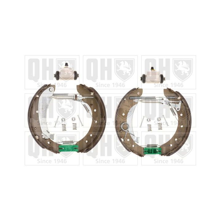 Stabdžių trinkelių komplektas QUINTON HAZELL BS966K1