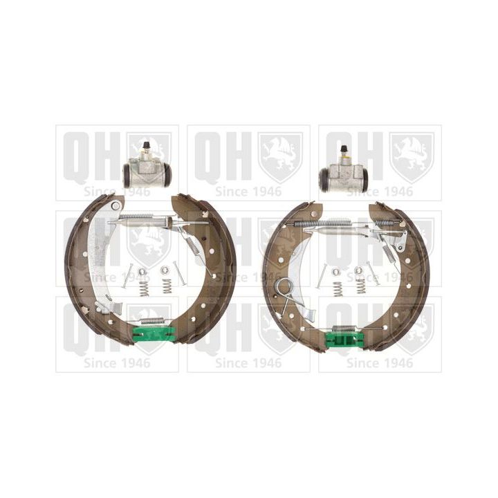 Stabdžių trinkelių komplektas QUINTON HAZELL BS966K2